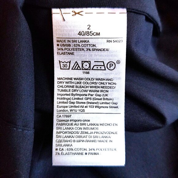 NWT Tailored Ruffle Button-Up - Picture 5 of 5